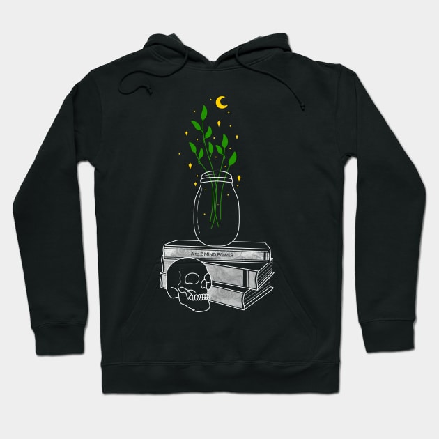 Books and Nature Hoodie by Tebscooler